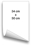 vloeipapier 34x50 cm
