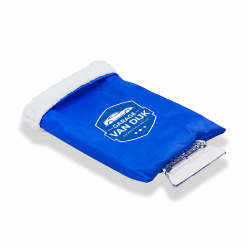 IJskrabber handschoen met logo