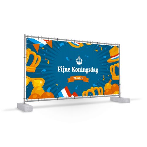 Bouwhekdoek bedrukken