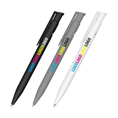 Pen van gerecycled PET-plastic