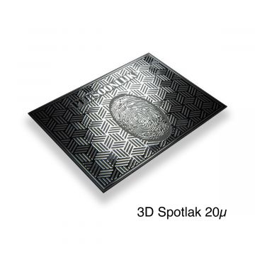 Kaarten met 3D folie