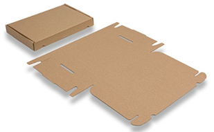 Brievenbusdoos met bovenklep geprint