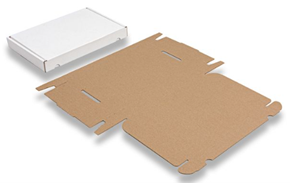 Brievenbusdoos met bovenklep geprint