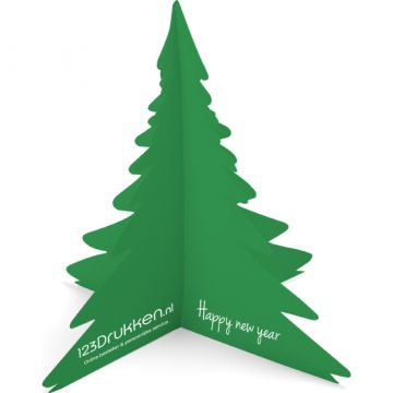Kerstboom flyer