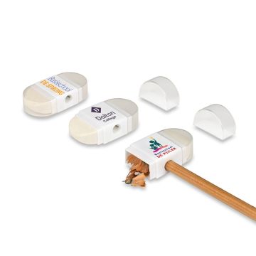 Puntenslijper met gum