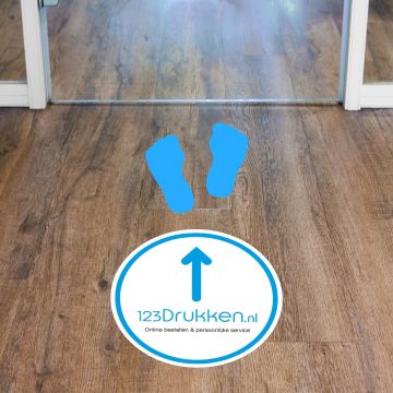 Vloerstickers